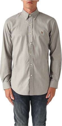 Polo Ralph Lauren Hombre, Camisas, Gris, Talla: M