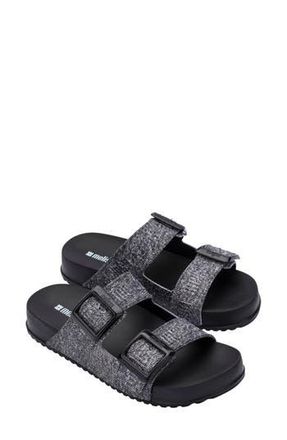 Melissa Cozy Lover Slide Sandal in Black Jeans at Nordstrom Rack, Size 10