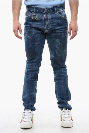 Dsquared2 Cool Guy Distressed Jeans With Dark Wash size 46