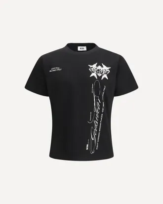 GCDS History print cotton T-shirt Male XL