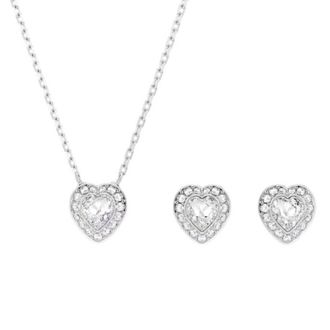 Swarovski Ariana Grande x Swarovski Heart Necklace and Earring Set