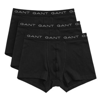 GANT Heren Boxershort (Pakket van 3) (Zwart)