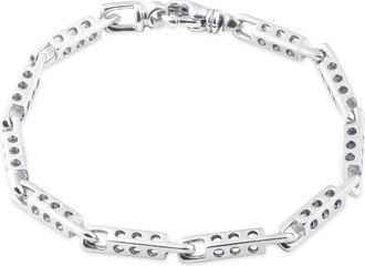 Pompeii3 Mens Link 14k Gold (26gram) or Platinum (42gram) 4mm Bracelet 8.75
