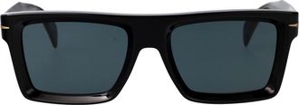 Eyewear by David Beckham 7148/S Zonnebril - Heren - Zonnebrillen - Zwart - 53 MM - Accessoires
