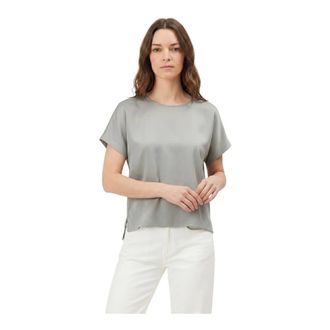 Drykorn Dames, Tops, Groen, Maat: XS Satijn