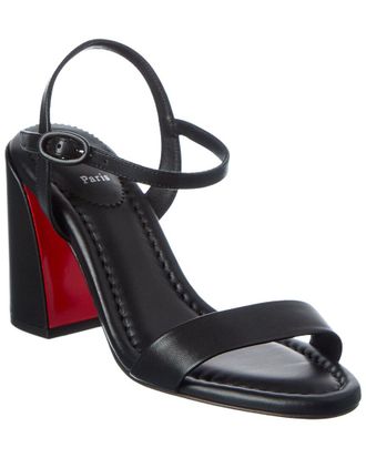Christian Louboutin Jane 85 Leather Sandal