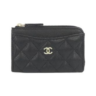 Chanel Pre-owned Wallets, female, Black, Size: ONE SIZE Pre-owned Ap3179 Card Case