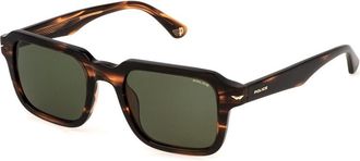 Police SPLN36 CHAMP 10 0836 Mens Sunglasses Brown Size 52