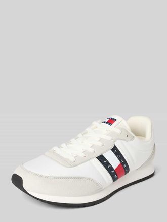Tommy Jeans Low Top Sneaker mit Label-Pr&auml;gung Modell CLASSIC RUNNER in Ecru, Gr&ouml;&szlig;e 40