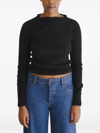 BASERANGE Tier cashmere sweater - Black