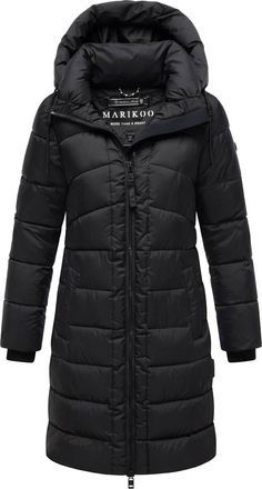 Marikoo dames wintermantel Kaltnäschen met afneembare capuchon