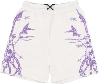 Phobia Archive Lichtgewicht Trainingsshorts - Heren - Bermuda - Wit - XL - Katoen - Korte Broeken