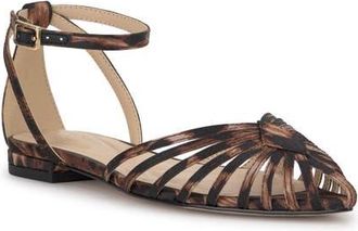 Jessica Simpson Eulean Ankle Strap Sandal in Natural at Nordstrom, Size 8.5