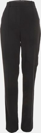 Elisabetta Franchi Black Crepe Trousers