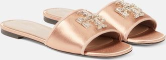 Tory Burch Miller crystal-embellished slides