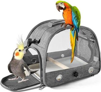OEM Transport&iacute;n P&aacute;jaros Percha, Bolsas Transporte Placa Acero Inoxidable, Transporte Port&aacute;til Jaulas P&aacute;jaros, Transport&iacute;n Transparente Periquitos
