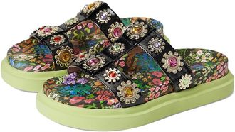 Blue by Betsey Johnson Madoxx Womens Sandals Ditsy Floral : 7.5 M, Faux Leather