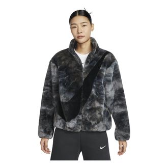 Nike (WMNS) Nike Big Swoosh Sportswear Jacket Black HQ4871-010