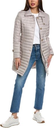 Via Spiga Quilted Trench Coat