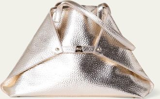 Akris Ai Medium Hammered Shoulder Bag