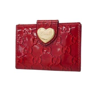 Gucci Pre-owned Wallets, female, Red, Size: ONE SIZE Pre-owned Vintage Card Case