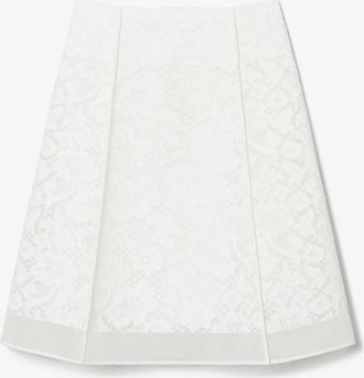 Tory Burch Womens Corded Lace Skirt, size 12
