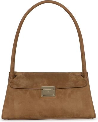 Ami Small Mimi Bag - Dames - Schoudertassen - Oranje - ONE Size - Leer - Tassen