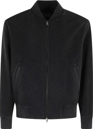 Circolo 1901 Bomber Lana - Heren - Bomber jackets - Zwart - M - Leer - Jassen