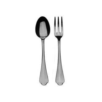 Mepra Dolce Vita Serving Set - 2 Pieces in Black Gold at Nordstrom
