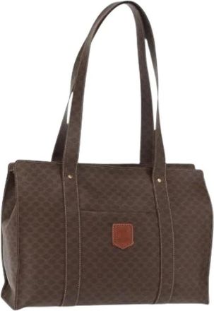 Celine Pre-owned Tote Bags, female, Brown, Size: ONE SIZE Pre-owned Vintage Plastic Tote Bag