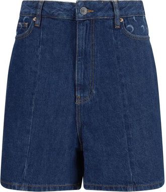Marine Serre Cotton Bermuda Womens Shorts