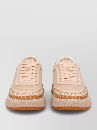Chlo&eacute; nama low-top sneakers