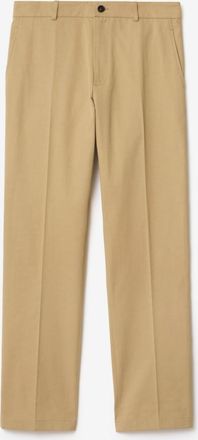 Burberry Cotton Twill Chinos, Size: 36