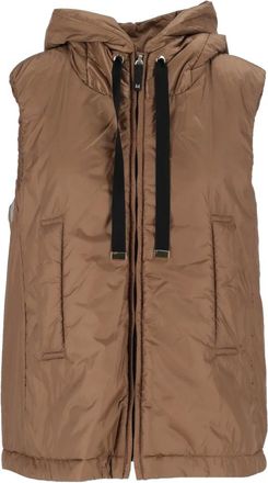 Max Mara Chaleco acolchado Greengo - Jackets - Mujer - Marr&oacute;n - 2XS