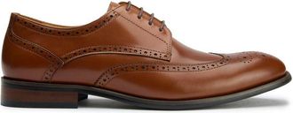 Sole Mens Ldn Hoggle Brogue Shoes - Tan Leather - Size UK 11