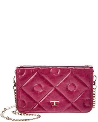 Tod's Tods Leather Wallet On Chain