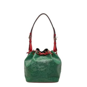 Louis Vuitton Pre-owned Bucket Bags, female, Green, Size: ONE SIZE Pre-owned Petit Noe Epi Shoulder Bag