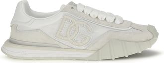 Dolce & Gabbana Mens Sneakers Athletic White-Cream Trainers White/cream