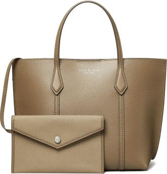 Tory Burch Borsa tote in pelle zigrinata - Marrone