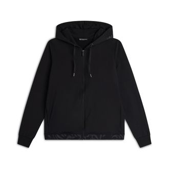 Freddy Felpa comfort fit con zip e cappuccio decorato da stampa
