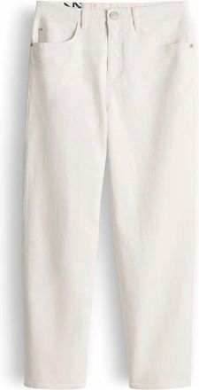 OPUS Dames, Jeans, Wit, Maat: L