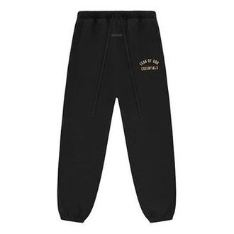 Fear of God Curved Logo Sweatpants Black 130BT242028F