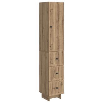 vidaXL Juego De Armarios 2 Uds. Roble Artisan Madera De Ingenier&iacute;a Vidaxl