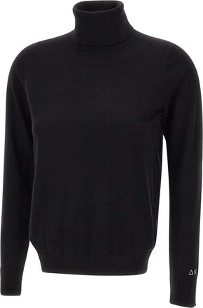 Sun 68 Maglione a collo alto - Nero