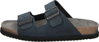 Mephisto Navy Scalzato Schoenen - Heren - Sandalen - Blauw - 43 EU - Schoenen