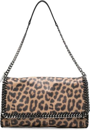 Stella McCartney Brown Falabella Large Shoulder Bag
