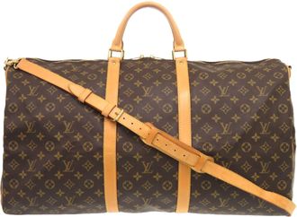Louis Vuitton Brown Monogram Monogram Boston Bag (Pre-Owned)