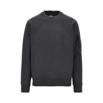 C.P. Company Crewneck cotton sweatshirt with NFC Lens Man XXL