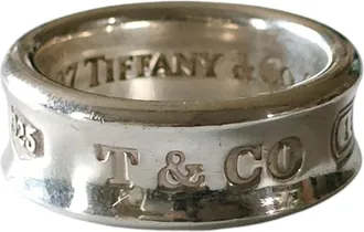 Tiffany & Co. Silver Silver 925 Band Ring (Pre-Owned)