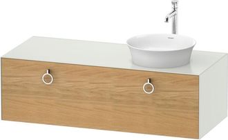 Duravit Duravit - Tulip Blanco, Mueble De Ba&ntilde;o Colgado En La Pared, Ancho